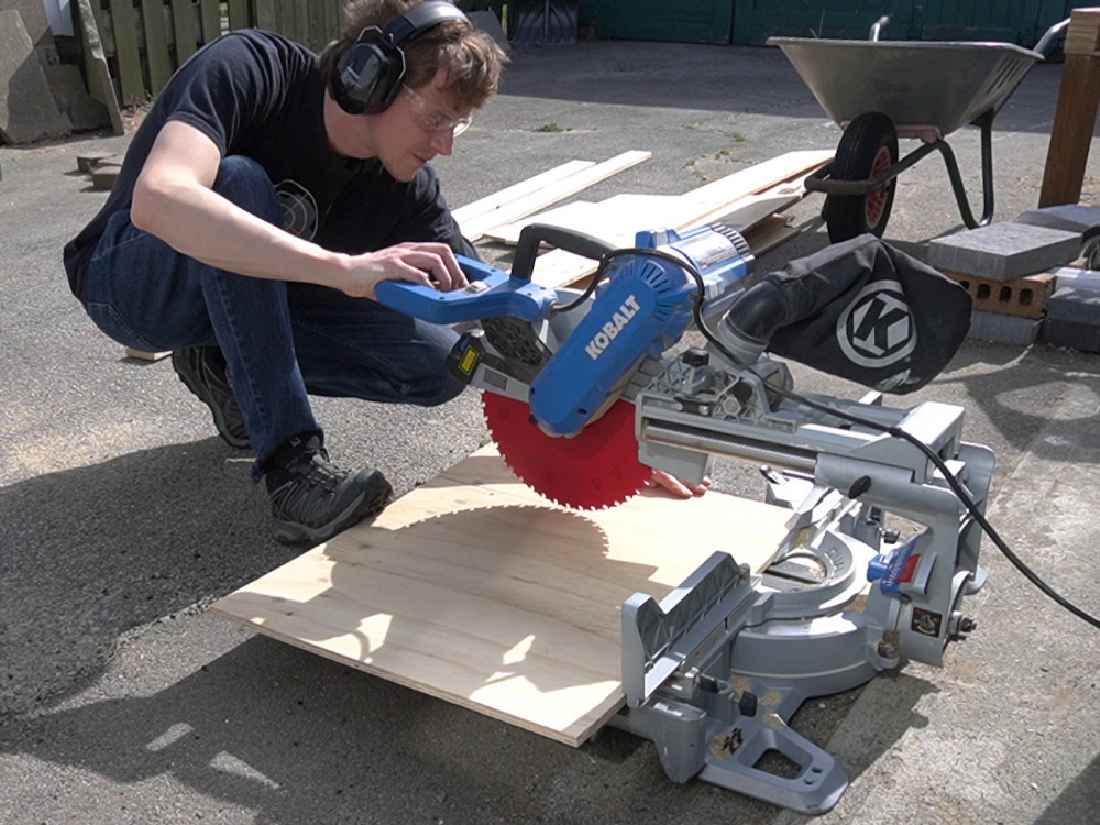 Purchasing a new saw blade was the best decision we made. Cut like butter!