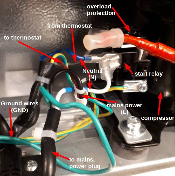You can trace each wire with a bit of patience.